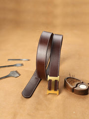 Handmade Mens Blue Leather Leather Belts PERSONALIZED Leather Belt for Men