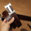 Handmade Mens Blue Leather Leather Belts PERSONALIZED Leather Belt for Men