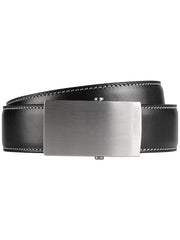 Handmade Mens Black Leather Belts PERSONALIZED Fashion Black Leather Belt for Men