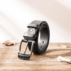 Handmade Cool Leather Mens Belt Leather Belt for Men - imessengerbags