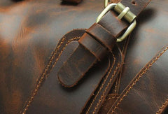 Leather Mens Weekender Bag Travel Bag Duffle Bag Vintage Overnight Bag Bag - imessengerbags