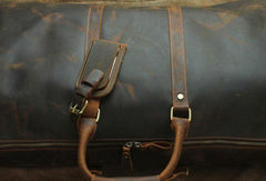 Leather Mens Weekender Bag Travel Bag Duffle Bag Vintage Overnight Bag Bag - imessengerbags