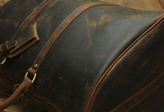 Leather Mens Weekender Bag Travel Bag Duffle Bag Vintage Overnight Bag Bag - imessengerbags