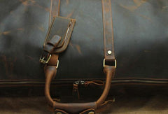 Leather Mens Weekender Bag Travel Bag Duffle Bag Vintage Overnight Bag Bag - imessengerbags