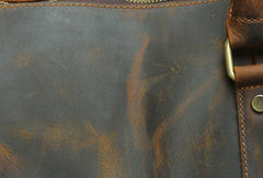 Leather Mens Weekender Bag Travel Bag Duffle Bag Vintage Overnight Bag Bag - imessengerbags