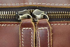 Cool Leather Mens Duffle Bag Travel Bag Weekender Bag Overnight Bag for Men - imessengerbags
