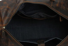 Leather Mens Weekender Bag Travel Bag Duffle Bag Vintage Overnight Bag Bag - imessengerbags
