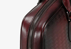 Handmade Leather Mens Briefcase Work Bag Laptop Bag Business Bag for Men - imessengerbags