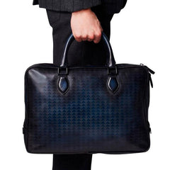 Handmade Leather Mens Briefcase Work Bag Laptop Bag Business Bag for Men - imessengerbags