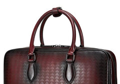 Handmade Leather Mens Briefcase Work Bag Laptop Bag Business Bag for Men - imessengerbags