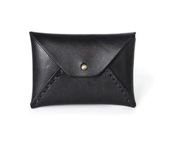 Handmade Leather Mens Change Wallet Card Wallet Front Pocket Wallet Coin Wallet for Men