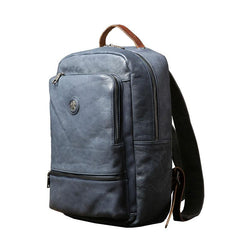 Handmade Leather Mens Cool Backpack Bag Large Travel Bag Hiking Bag for Men - imessengerbags