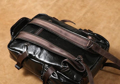 Handmade Leather Mens Cool Backpack Large Travel Bag Hiking Bag for Men