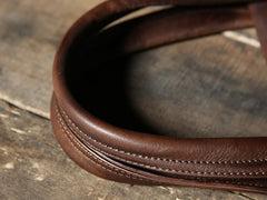 Handmade Leather Mens Cool Messenger Bag Briefcase Work Bag Business Bag Laptop Bag for men