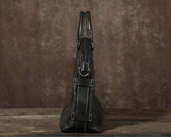 Handmade Leather Mens Cool Messenger Bag Briefcase Work Bag Business Bag Laptop Bag for men