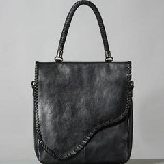 Handmade Leather Mens Handbag Cool Messenger Bag Shoulder Bag for Men - imessengerbags