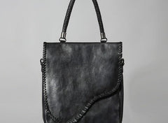 Handmade Leather Mens Handbag Cool Messenger Bag Shoulder Bag for Men - imessengerbags