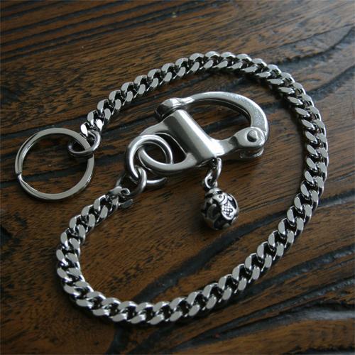 Handmade Solid Stainless Steel Wallet Chain Cool Punk Rock Biker Trucker Wallet Chain Trucker Wallet Chain for Men - imessengerbags