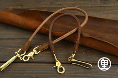 Handmade Vintage Leather Mens Wallet Chain Biker Wallet Chain Pants Chain For Men - imessengerbags