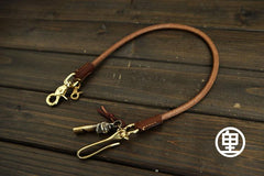 Handmade Vintage Leather Mens Wallet Chain Biker Wallet Chain Pants Chain For Men - imessengerbags