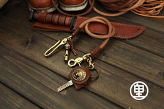 Handmade Vintage Leather Mens Wallet Chain Biker Wallet Chain Pants Chain For Men - imessengerbags