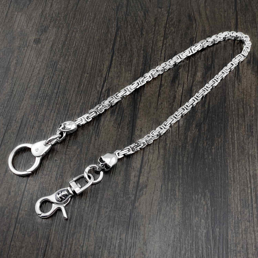Skull jean 2025 chain