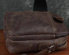 Cool Leather Mens Small Messenger Bag Tablet Side Bag Shoulder Bags For Men - imessengerbags
