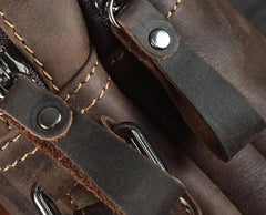 Cool Leather Mens Small Messenger Bag Tablet Side Bag Shoulder Bags For Men - imessengerbags