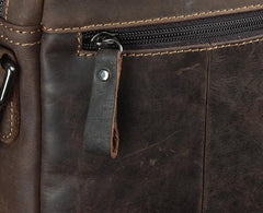 Cool Leather Mens Small Messenger Bag Tablet Side Bag Shoulder Bags For Men - imessengerbags
