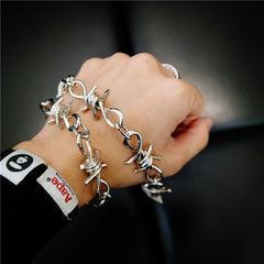 Badass Iron Thorns Pants Chain Hip Hop Punk Wallet Chain Biker Wallet Chain For Men - imessengerbags