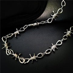 Badass Iron Thorns Pants Chain Hip Hop Punk Wallet Chain Biker Wallet Chain For Men - imessengerbags