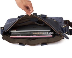 LEATHER MENS BRIEFCASE Vintage WORK BAG BUSINESS BAG FOR MEN - imessengerbags