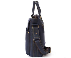 LEATHER MENS BRIEFCASE Vintage WORK BAG BUSINESS BAG FOR MEN - imessengerbags