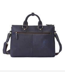 LEATHER MENS BRIEFCASE Vintage WORK BAG BUSINESS BAG FOR MEN - imessengerbags