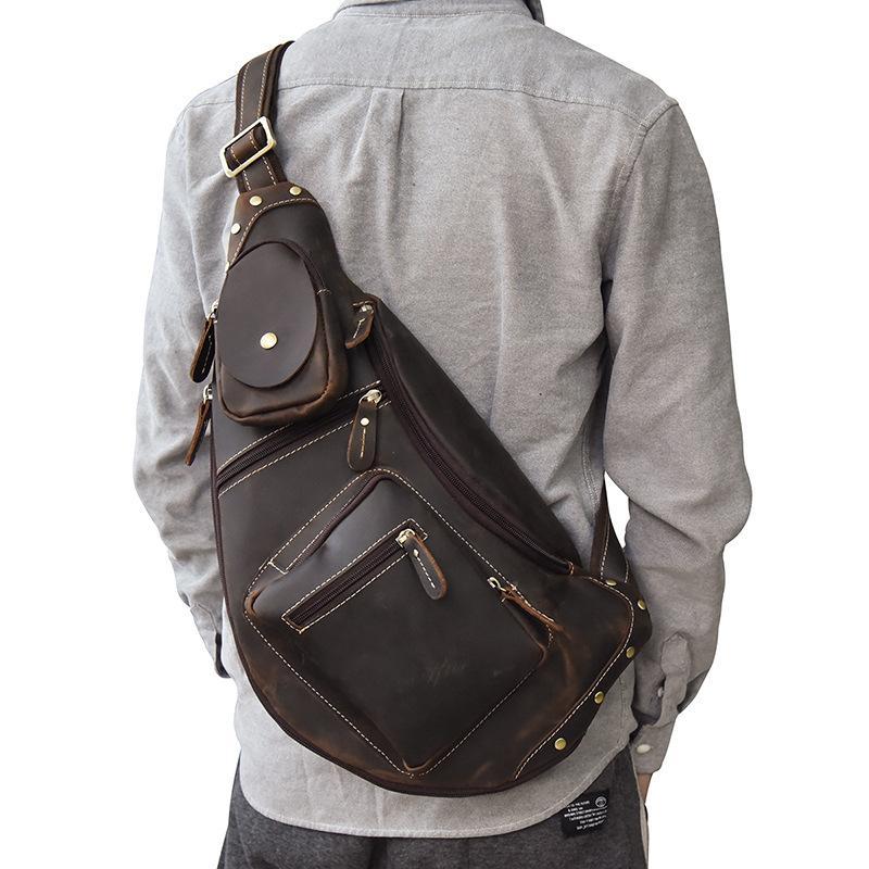 large sling bag for men,