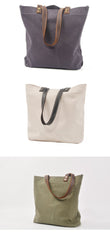 Green Large Canvas Womens Mens Tote Bag Shoulder Bag Tote Purse For Women - imessengerbags
