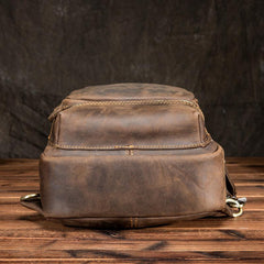 Cool MENS LEATHER CHEST BAGS SLING BAGs ONE SHOULDER BACKPACK FOR MEN