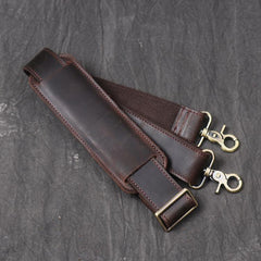 Vintage Large Leather Men's Travel Bag Overnight Bag Weekender Bag For Men - imessengerbags