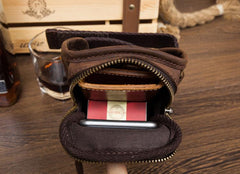Leather Belt Pouch Mens Small Cases Arm Case Pouch for Men - imessengerbags