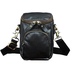 Leather Belt Pouch Mens Small Cases Waist Bag Shoulder Bag for Men - imessengerbags