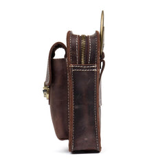 Leather Belt Pouch Mens Small Cases Waist Small Bag for Men - imessengerbags
