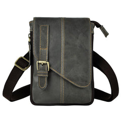 Leather Belt Pouch Mens Waist Bag Shoulder Bag for Men