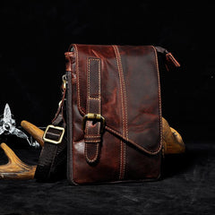 Leather Belt Pouch Mens Waist Bag Shoulder Bag for Men - imessengerbags