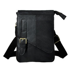 Leather Belt Pouch Mens Waist Bag Shoulder Bag for Men