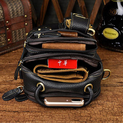 Leather Belt Pouch Mens Waist Bag Shoulder Bag for Men - imessengerbags