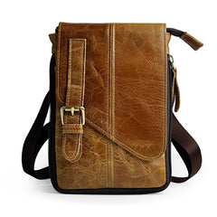 Leather Belt Pouch Mens Waist Bag Shoulder Bag for Men