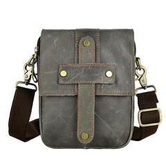 Leather Belt Pouch Mens Waist Bag Shoulder Bag for Men - imessengerbags