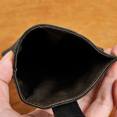 Leather Belt Pouch Mens Waist Bag Small Case afor Men