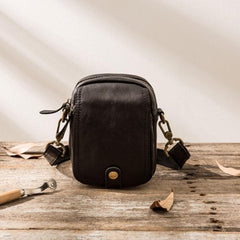 Leather Belt Pouch Phone Cases Mens Waist Bag Shoulder Bag for Men - imessengerbags