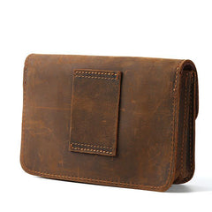 Cool Leather Cell Phone HOLSTER Belt Pouches for Men Waist Bag BELT BAG For Men - imessengerbags